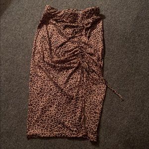 Leopard Skirt. Size: XXS